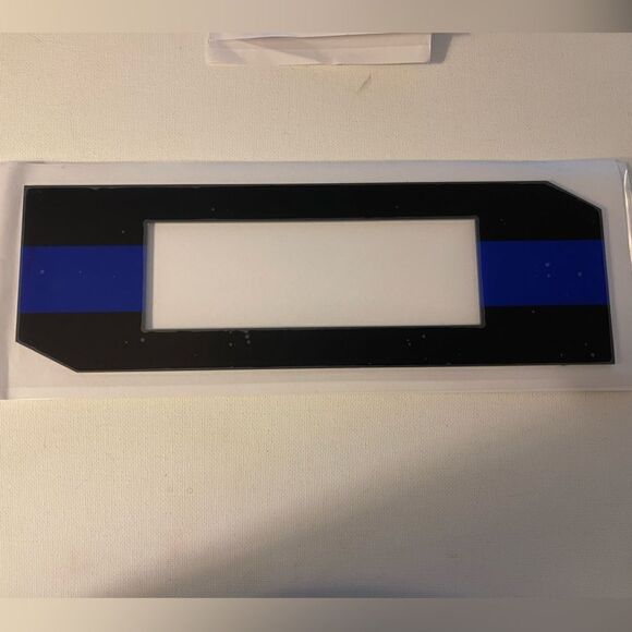 Ford F-150 Tailgate Insert letters Black and Blue NWT - Picture 7 of 9